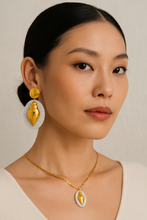 Load image into Gallery viewer, Spechi Drop Acrylic Earrings- Statement Jewelry