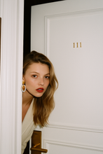 Load image into Gallery viewer, Spechi Drop Acrylic Earrings- Statement Jewelry