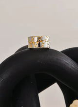 Charger l&#39;image dans la galerie, Misa Gold Silver Plated Ring with Adjustable Opening