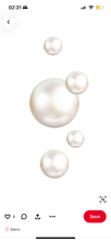 Charger l&#39;image dans la galerie, Edean 2in1 Pearl Resin Flower Golden Stud Earrings