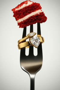 Ring Liora – 18K Gold-Plated Stainless Steel Heart-Cut Statement Ring