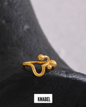 Load image into Gallery viewer, Sofieze Gold Plated Ring with adjustable opening