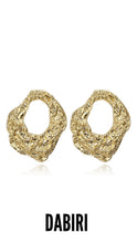 Load image into Gallery viewer, Dabiri Gold Drop Dangle Earrings