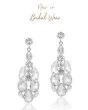 Load image into Gallery viewer, Zuva Rhinestone Bridal/Occasion Earrings