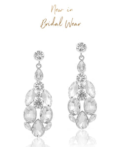 Zuva Rhinestone Bridal/Occasion Earrings