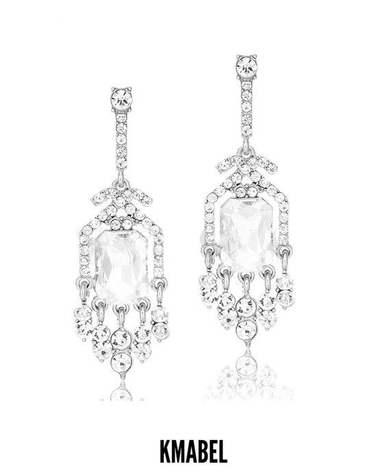 Bassam Rhinestone Bridal/Occasion Earrings