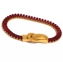 Load image into Gallery viewer, Athena 18K Gold Belt Buckle Shaped Bracelet Bangle