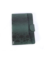 Load image into Gallery viewer, (Made-to-order) Forrest Green Vegan Leather Laptop Holder