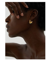 Load image into Gallery viewer, Mariah S925 Gold Earring Set